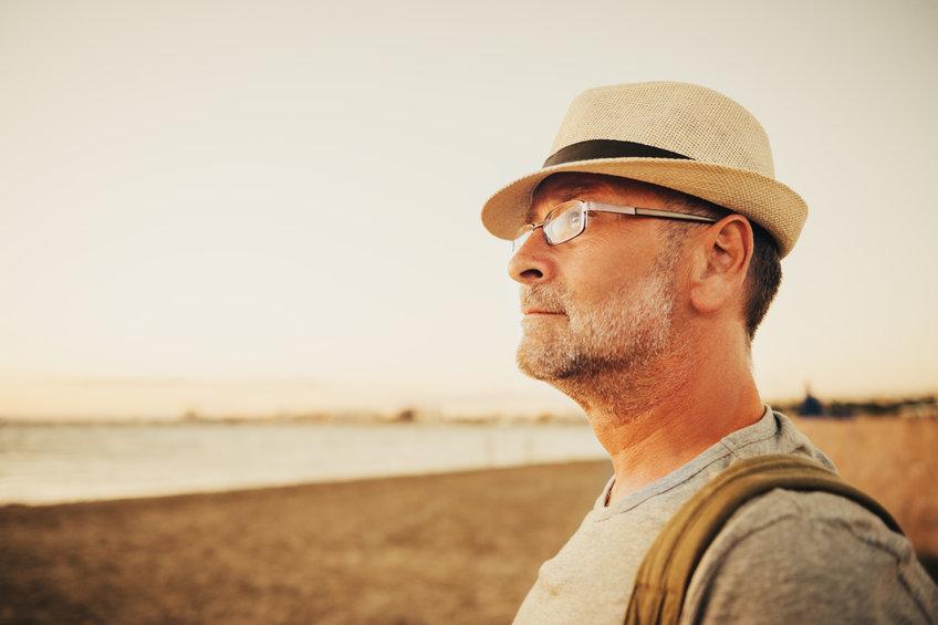 Uomo di 50 anni, crisi di mezza età